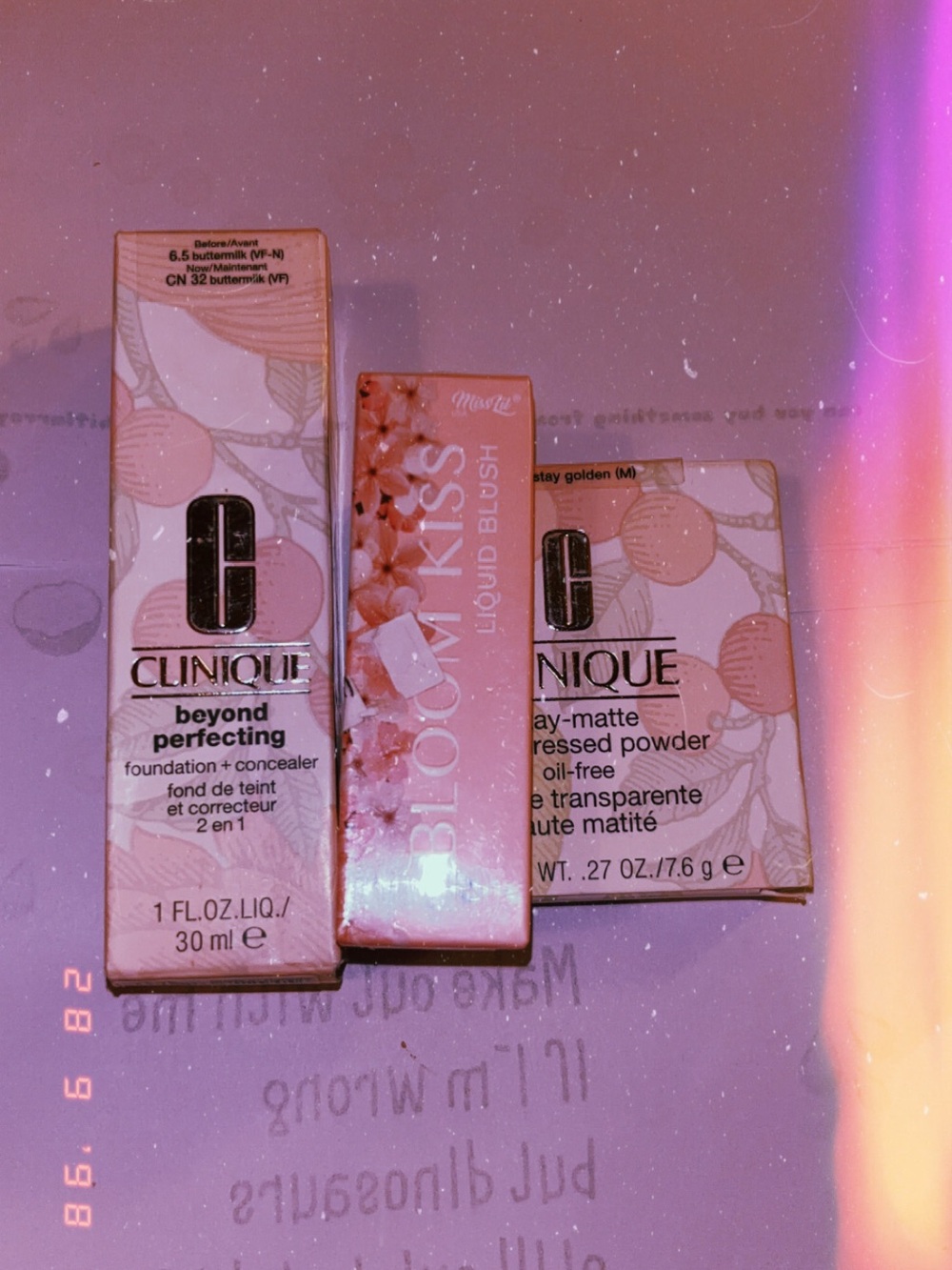 Clinique floral Makeup set 🍡